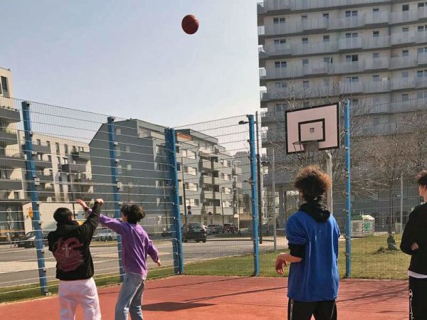 Streetbasketball-Turnier im Hyblerpark