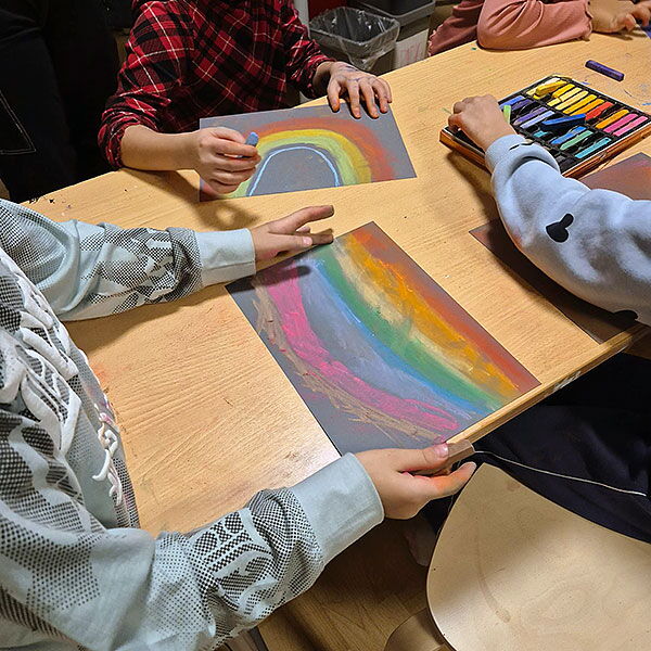 Malwerkstatt am Kreativtag