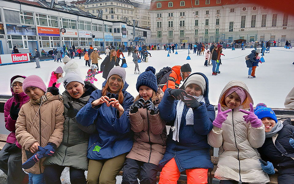 Eislaufen im Wiener Eislaufverein