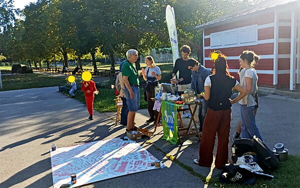 Sommeraktion "Küche im Park".