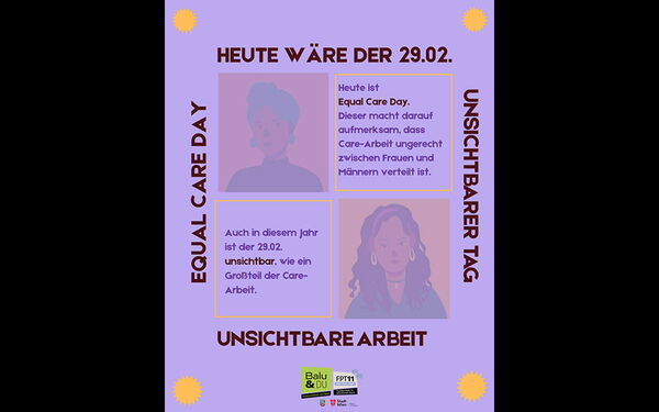 Flyer zum Equal-Care-Day