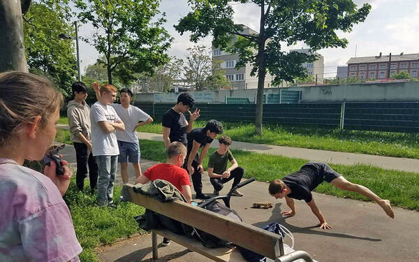 Parkrobatics: Unser Calisthenics-Workshop im Herderpark