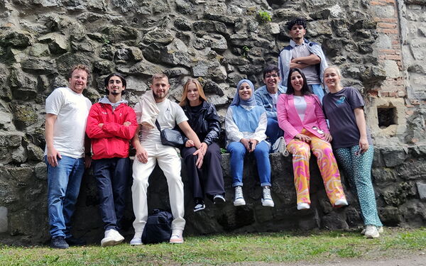 Ein Gruppenfoto von dem diesjährigen Bratislava Ausflug