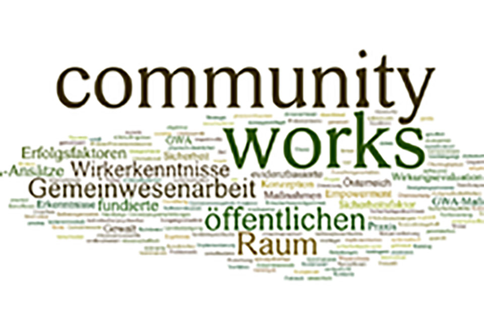 Tag-Cloud "Community Works"