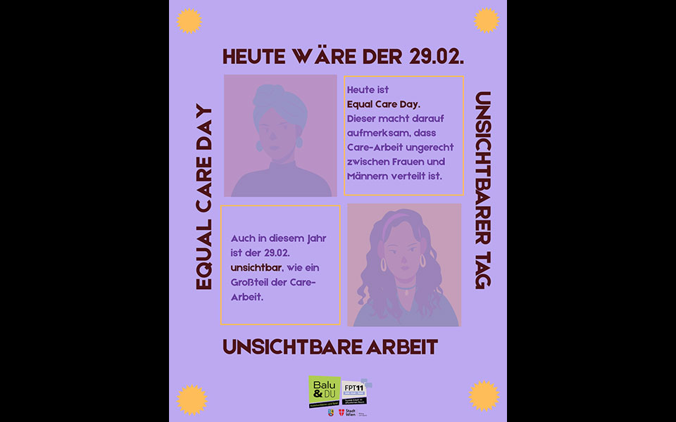 Flyer zum Equal-Care-Day
